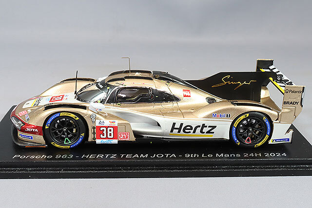 スパーク 1/43 ポルシェ 963 HERTZ チーム イオタ 2024 ルマン24H 9位