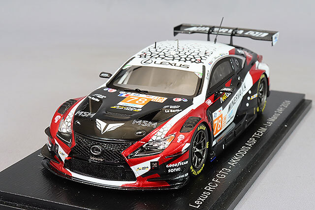 スパーク 1/43 レクサス RC F GT3 AKKODIS ASP 2024 ルマン24H #78 A