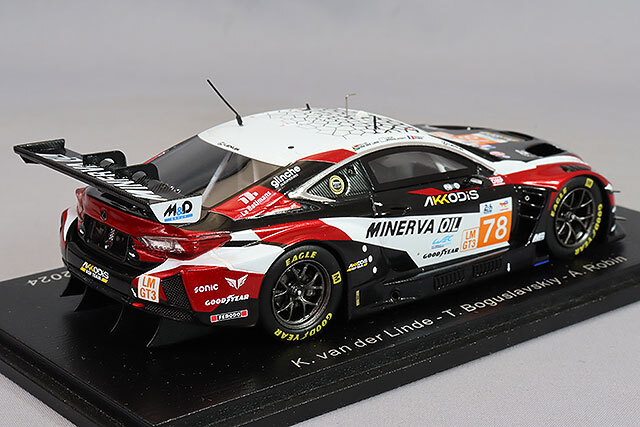 スパーク spark 43 アコーディス ASP RC F GT3 2024 Spark (スパーク) 1/43 (レジン製) Lexus RC F GT3 No.87 AKKODIS