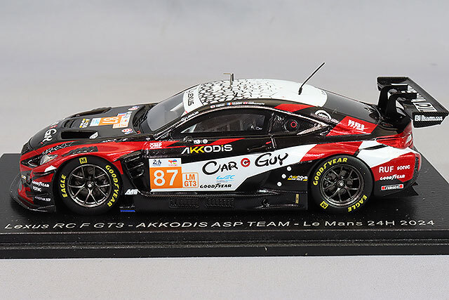 スパーク 1/43 レクサス RC F GT3 AKKODIS ASP 2024 ルマン24H #87