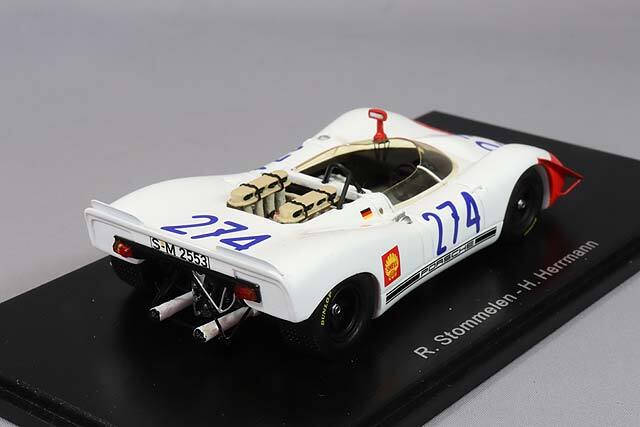スパーク 1/43 ポルシェ 908/2 1969 タルガフローリオ 3位 #274 R