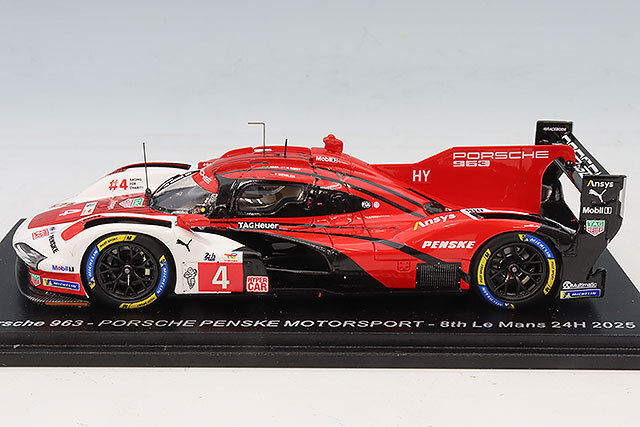 スパーク 1/43 ポルシェ 963 ポルシェ ペンスキー モータースポーツ