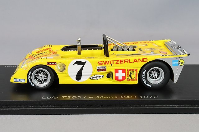 スパーク 1/43 ローラ T280 1972 ルマン24H #7 H.d.Fierlant/G