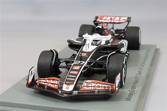 スパーク 1/43 マネーグラム ハース F1チーム VF-24 2024 F1