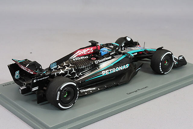 稀少品✨メルセデス AMG ペトロナス W03 #7 シューマッハ Amazon | ミニチャンプス 1/43 メルセデス AMG ペトロナス F1チーム