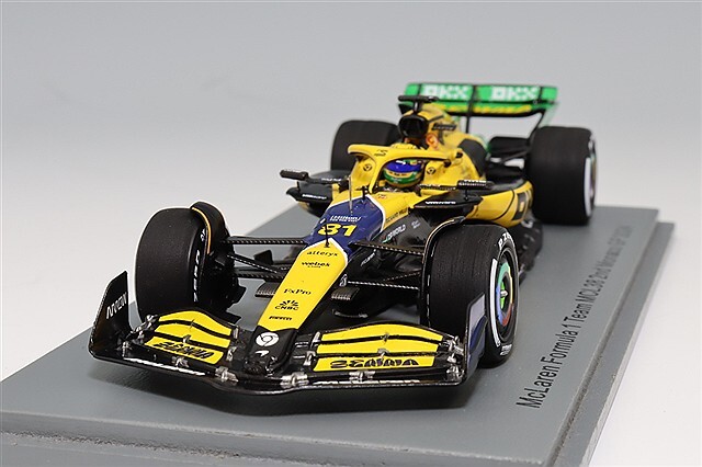 1/43 ミニチャンプス マクラーレンF1 MCL38モナコGP O.ピアストリ 1/43 マクラーレン F1 チーム MCL38(2024) モナコGPセナ