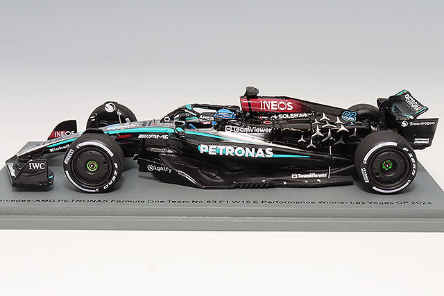 メルセデス-AMG PETRONAS F1 バーレーンGP 2024 スパーク 1/18 メルセデス AMG ペトロナス F1チーム W15 E