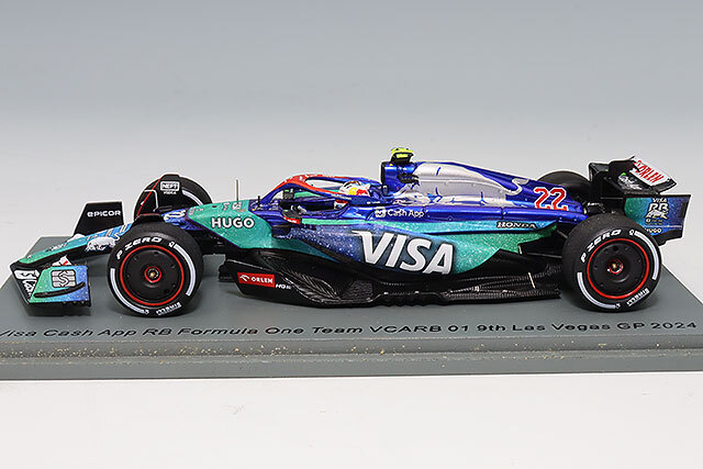 ビザ キャッシュアップRB VCARB 01 F1 マイアミGP 角田裕毅 ビザ・キャッシュアップRB、角田裕毅が操る2024年マシン『VCARB