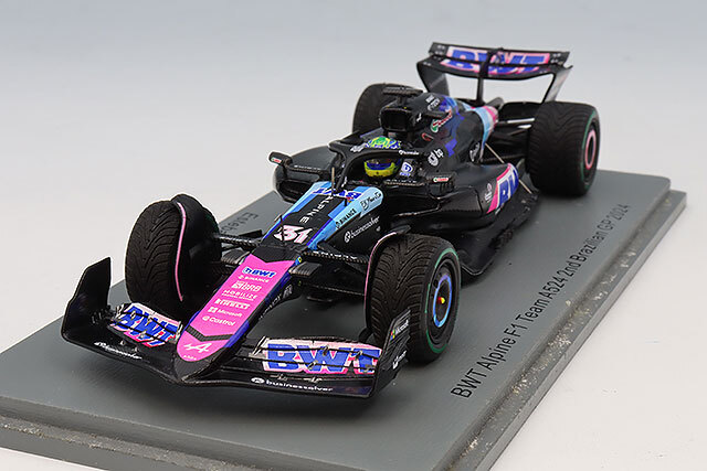 【新品未使用】BWT アルピーヌ F1 2024 ポロシャツ / ブラック ブラゴ 1/43 BWT アルピーヌ F1チーム A524 2024 F1 #31 E