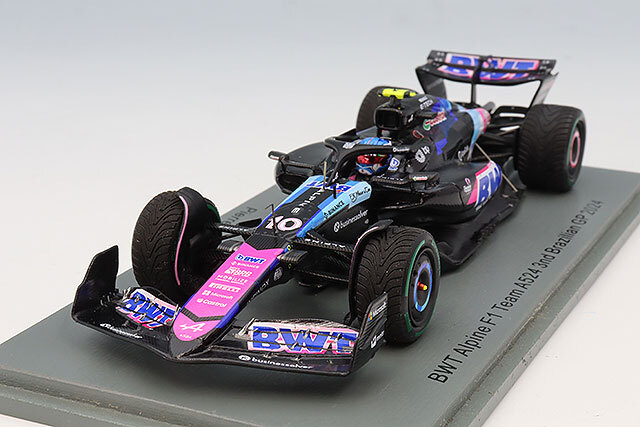 スパーク 1/43 BWT アルピーヌ F1チーム A524 2024 F1 ブラジル