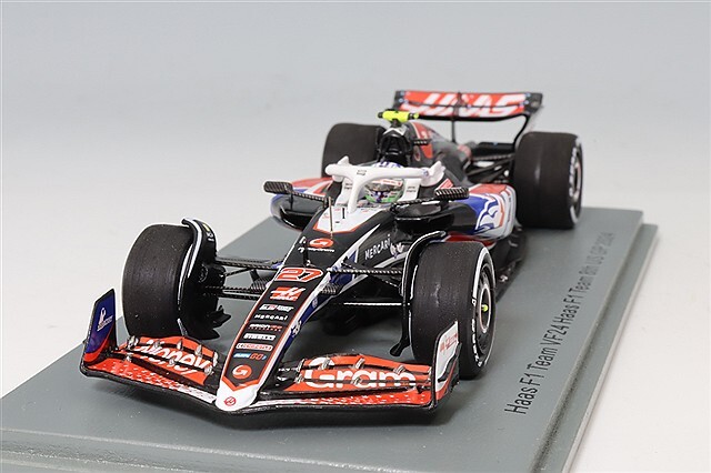 スパーク 1/43 ハース F1チーム VF24 2024 F1 アメリカGP 8位 #27 N