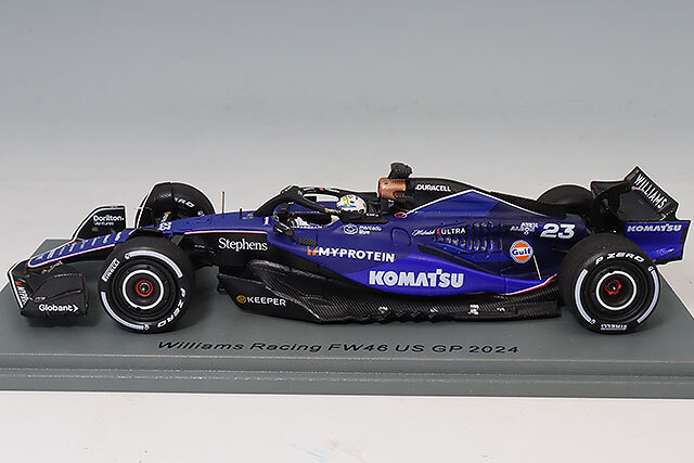 スパーク 1/43 ウィリアムズ F1チーム FW46 2024 F1 アメリカGP #23 A