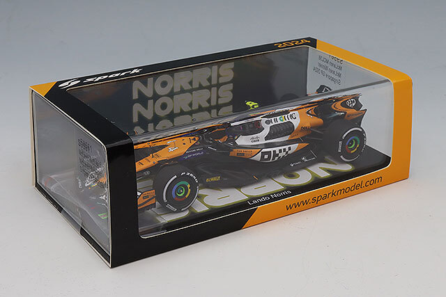 スパーク 1/43 マクラーレン MCL38 2024 F1 シンガポールGP