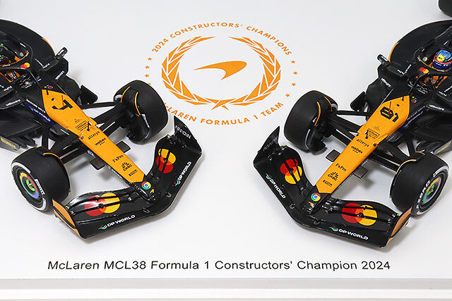スパーク 1/43 マクラーレン MCL38 2024 F1 コンストラクター