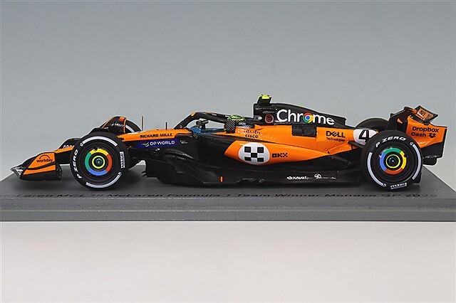 スパーク 1/43 マクラーレン MCL39 2025 F1 モナコGP ウィナー #4 L