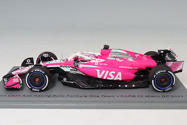 ビザ キャッシュアップ レーシングブルズ #6 2025 F1 マイアミGP レーシングブルズがマイアミGP特別カラーリングを発表。サマー