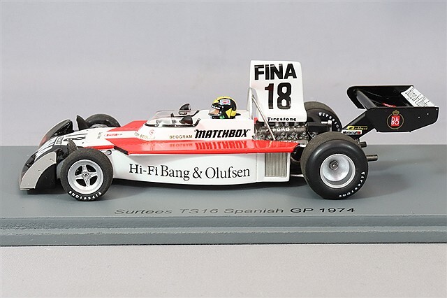 絶版　1/43 BRM P138 1969 スペインGP5位 J.サーティース 絶版1/43 BRM P138 1969 スペインGP5位 J.サーティース