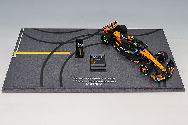 スパーク 1/43 マクラーレン MCL39 F1ドライバーズチャンピオン 2025