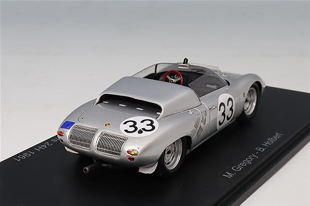 レーゲンスブルク　sp 美品 スパーク 1/43 ポルシェ 718 RS61 スパイダー 1961 ルマン24H 5位 #33