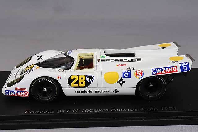 スパーク 1/43 ポルシェ 917 K 1971 ブエノスアイレス 1000km #28 E