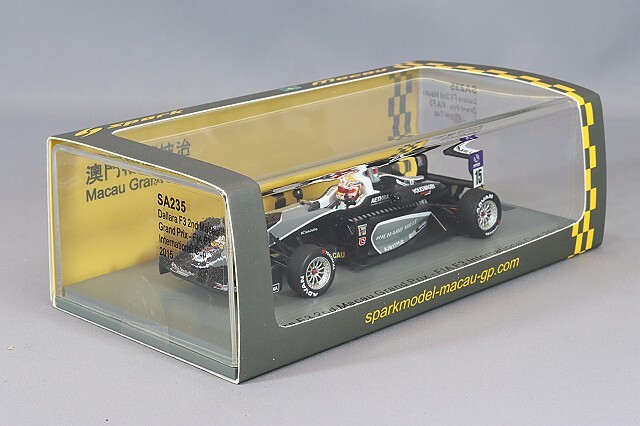 新品 1/43 スパーク ダラーラ F312 2015年 F3 マカオGP優勝車