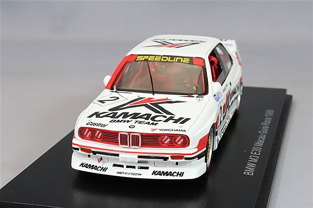 スパーク 1/43 BMW M3 E30 1989 マカオ ギア レース #2 E.ピロ