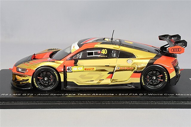 スパーク 1/43 アウディ R8 LMS GT3 Audi Sport Asia Team Absolute