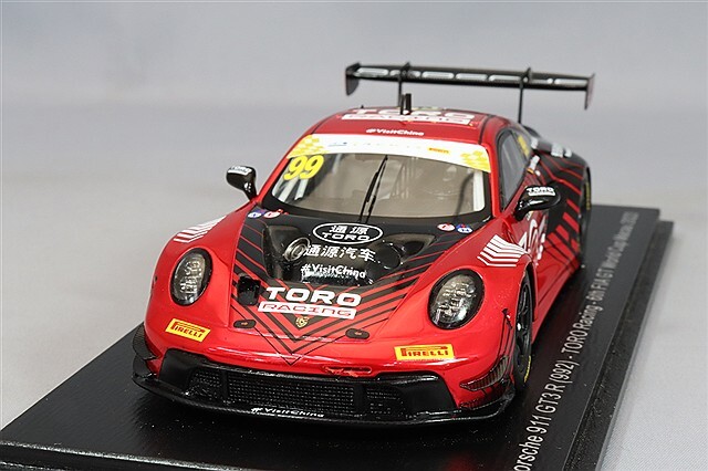 スパーク 1/43 ポルシェ 911 GT3R (992) TORO Racing 2023 FIA