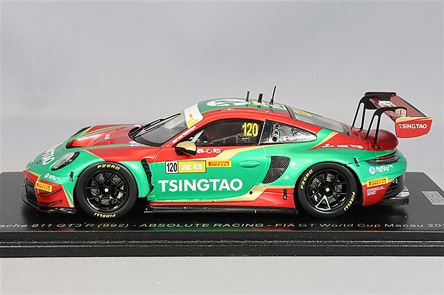 スパーク 1/43 ポルシェ 911 GT3R (992) ABSOLUTE RACING 2023 FIA GT