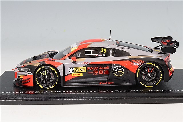 スパーク 1/43 アウディ R8 LMS GT3 evo2 FAW アウディスポーツアジア