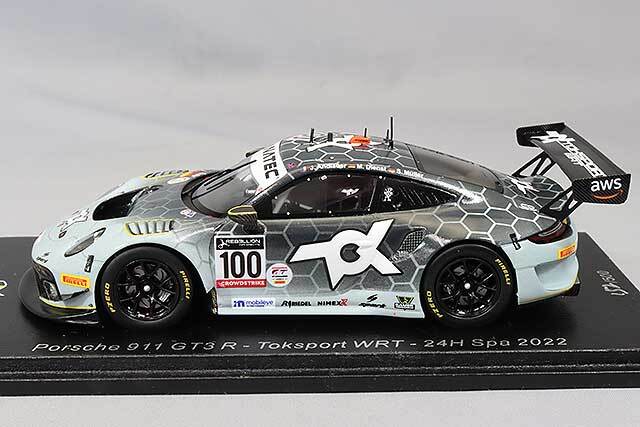 スパーク ナショナルモデル 1/43 ポルシェ 911 GT3 R #100 Toksport