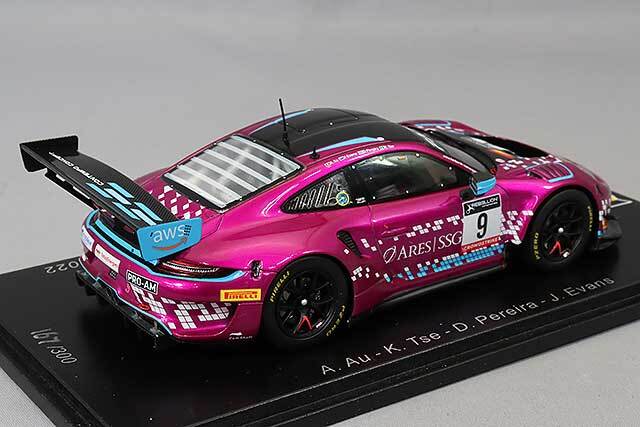 スパーク ナショナルモデル 1/43 ポルシェ 911 GT3 R #9 Herberth