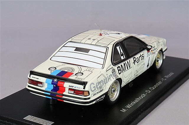 BMW M 635 CSi ミニカー1/43 SPARK 1/43 - BMW 635 CSi - Spa 1985 - Five Diecast