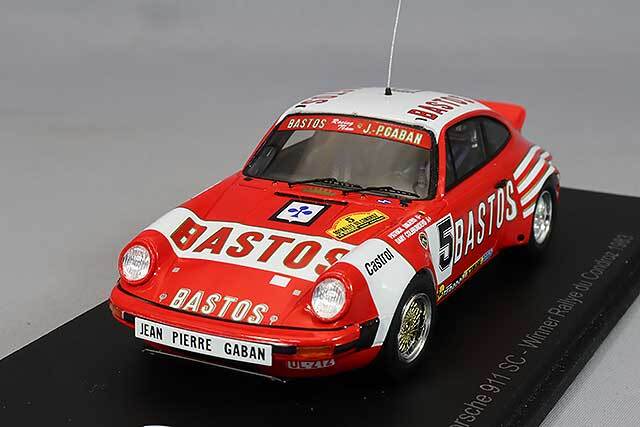 スパーク 1/43 ポルシェ 911 SC 1983 コンドロスラリー ウィナー #5 P