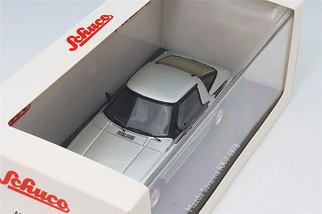 シュコー PRO.R43 1/43 マツダ サバンナ RX-7 1978-85 シルバー レジン製