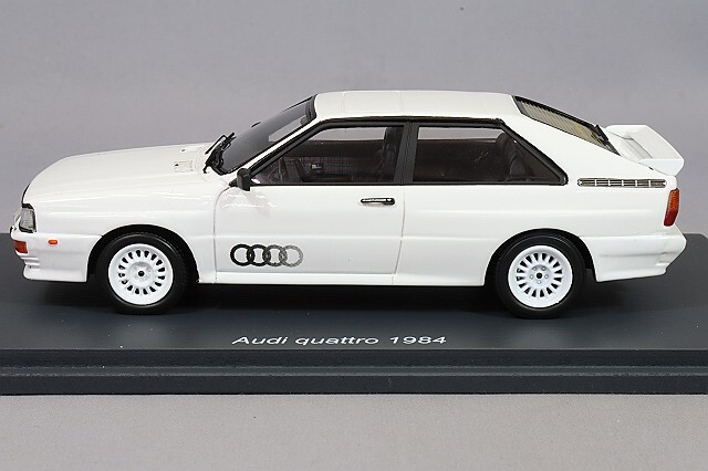シュコー PRO.R43 1/43 アウディ クワトロ 1984 ホワイト レジン製