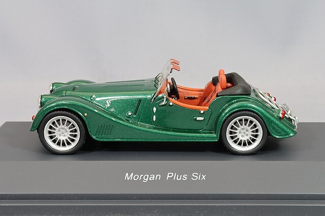 シュコー PRO.R 1/43 モーガン プラスシックス グリーン レジン製