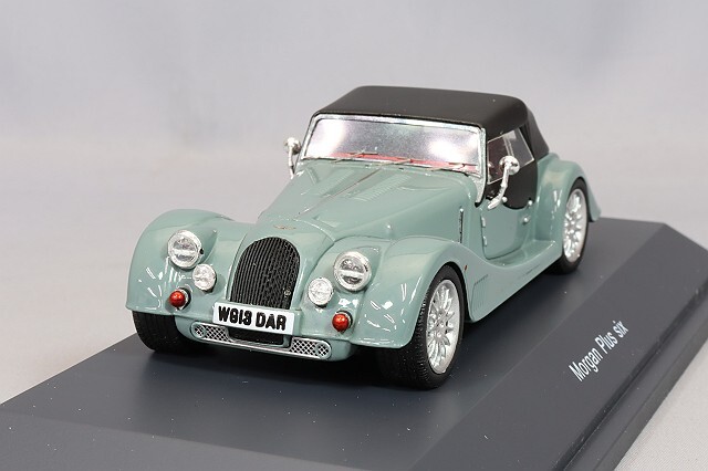 シュコー PRO.R 1/43 モーガン プラスシックス グレイ レジン製
