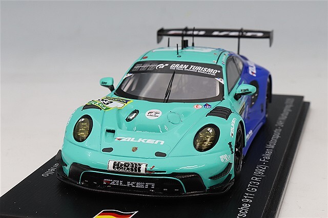 スパーク 1/43 ポルシェ 911 GT3R (992) ファルケン 2025 ニュル24H