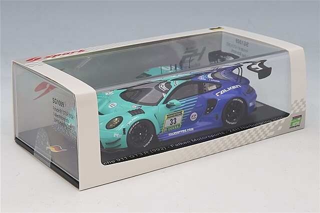 スパーク 1/43 ポルシェ 911 GT3R (992) ファルケン 2025 ニュル24H