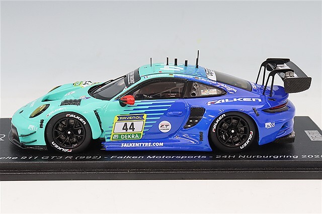 スパーク 1/43 ポルシェ 911 GT3R (992) ファルケン 2025 ニュル24H