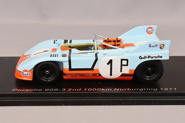 スパーク ナショナルモデル 1/43 ポルシェ 908/03 1971 ニュル 1000km