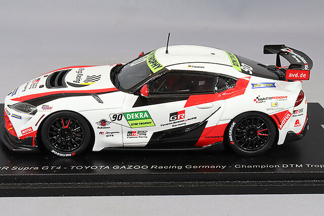 スパーク 1/43 トヨタ GR スープラ GT4 Gazooレーシング 2022 DTM