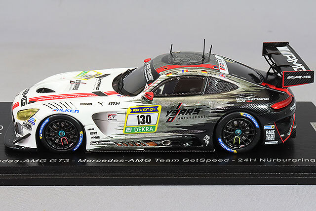 ミニカー 1/43 AMG GT3 No.2 GetSpeed 24H Spa 2021 スパーク 1/43 メルセデス AMG GT3 Team GetSpeed 2021 DTM #36