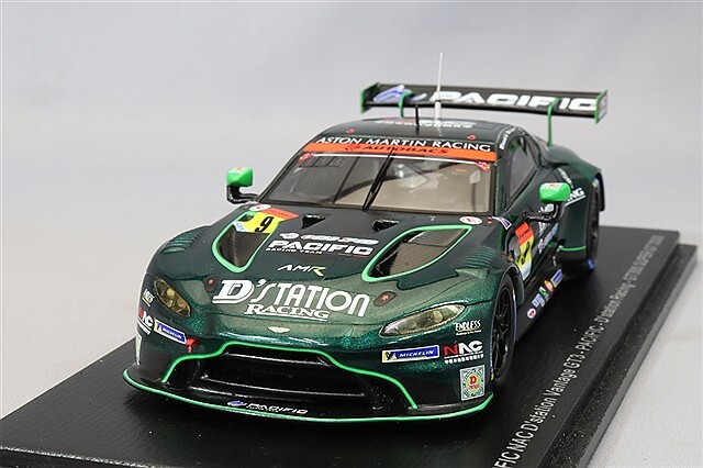 ミニカー D'station Vantage GT3 1/43 楽天市場】スパーク 1/43 D'station Vantage GT3 No.777 D