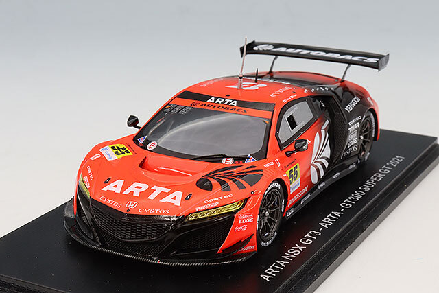 スパーク 1/43 ARTA NSX GT3 2021 スーパーGT GT300 #55 高木真一/佐藤蓮
