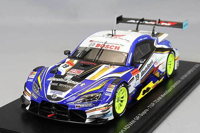 WedsSport ADVAN Supra 2022 スパーク スーパーGT 1/43 Spark 2022 Toyota WedsSport ADVAN GR Supra No.19 TGR