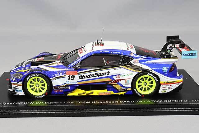 スパーク 1/43 ウェッズスポーツ アドバン GR スープラ TGR