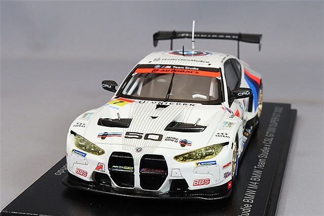 スパーク 1/43 スタディ CSL BMW M4 2022 スーパーGT GT300 #7 荒聖治