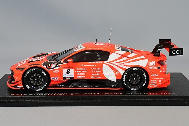 スパーク 1/43 ARTA 無限 NSX-GT 2023 スーパーGT GT500 #8 野尻智紀 